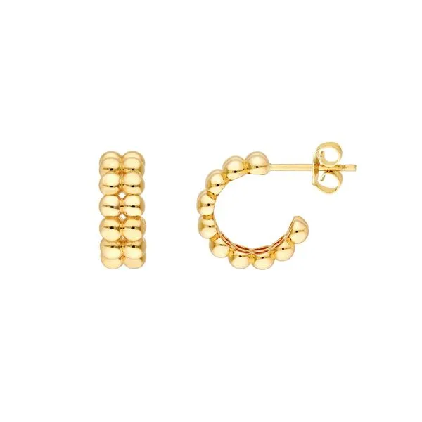 DeScenza Collection Hoop Earrings DeScenza Diamonds Boston, MA