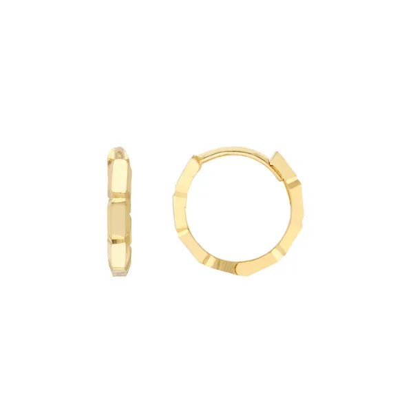 DeScenza Collection Brick Pattern Earrings DeScenza Diamonds Boston, MA