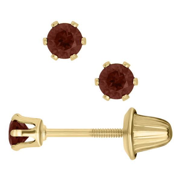 DeScenza Collection Garnet Earrings DeScenza Diamonds Boston, MA