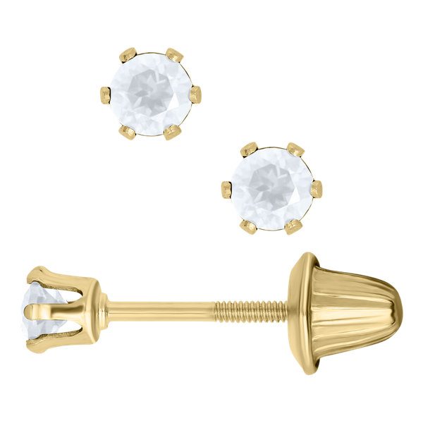 DeScenza Collection White Topaz Earrings DeScenza Diamonds Boston, MA