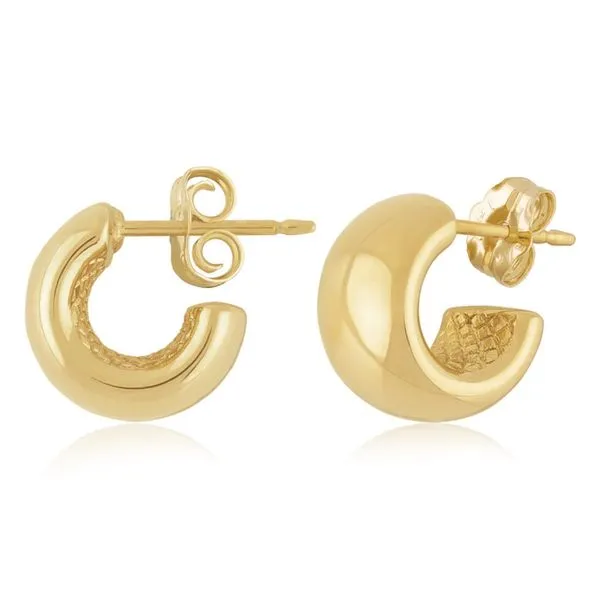 DeScenza Collection Hoop Earrings DeScenza Diamonds Boston, MA