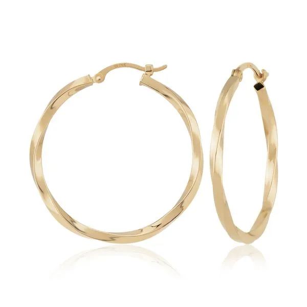 DeScenza Collection Hoop Earrings DeScenza Diamonds Boston, MA