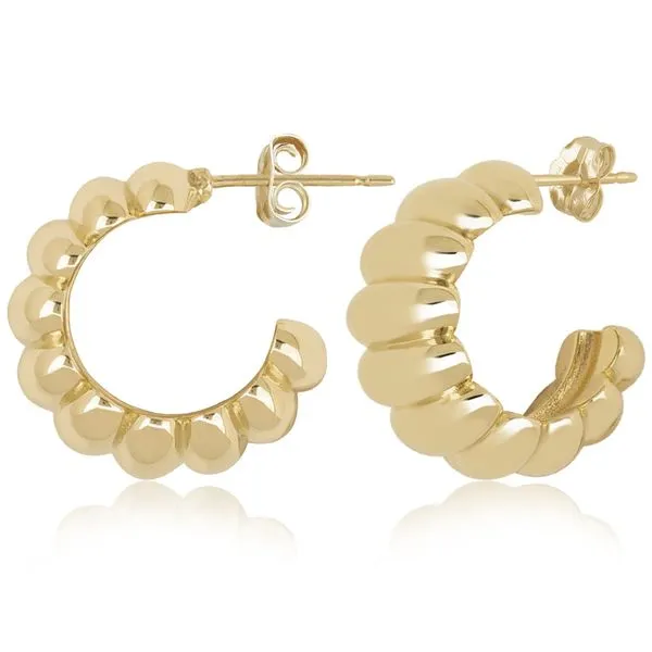 DeScenza Collection Hoop Earrings DeScenza Diamonds Boston, MA