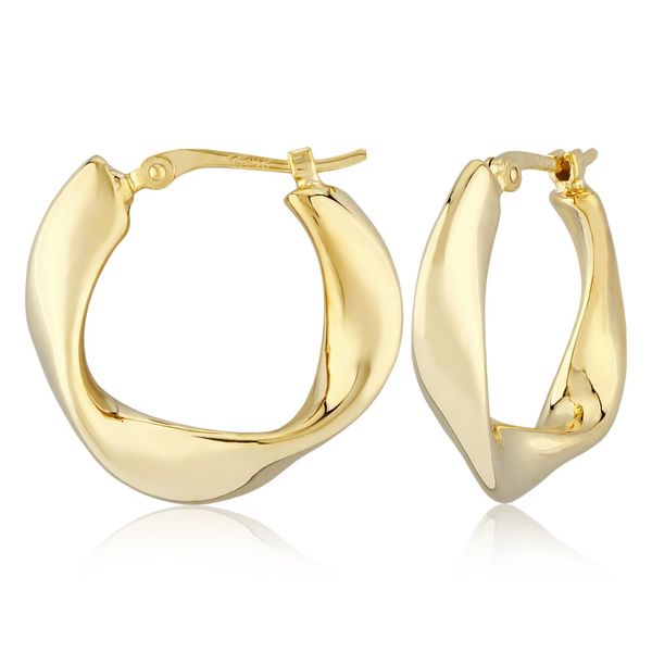 DeScenza Collection Hoop Earrings DeScenza Diamonds Boston, MA