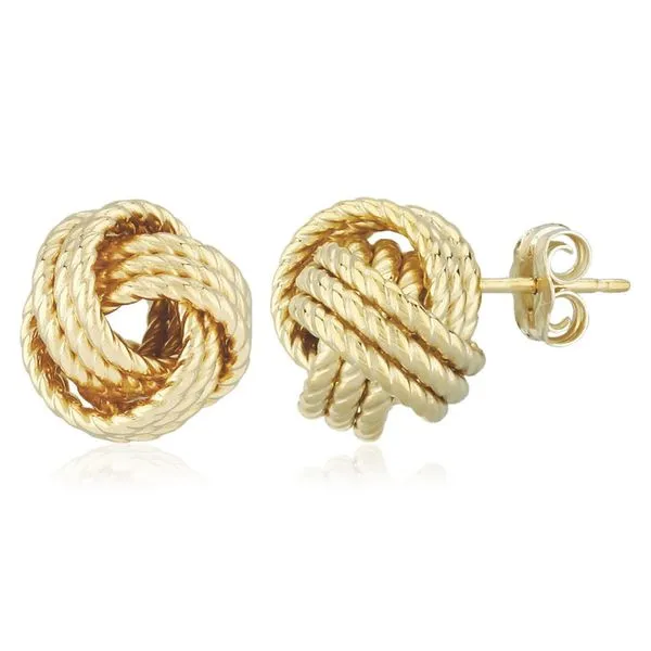 DeScenza Collection Knot Earrings DeScenza Diamonds Boston, MA
