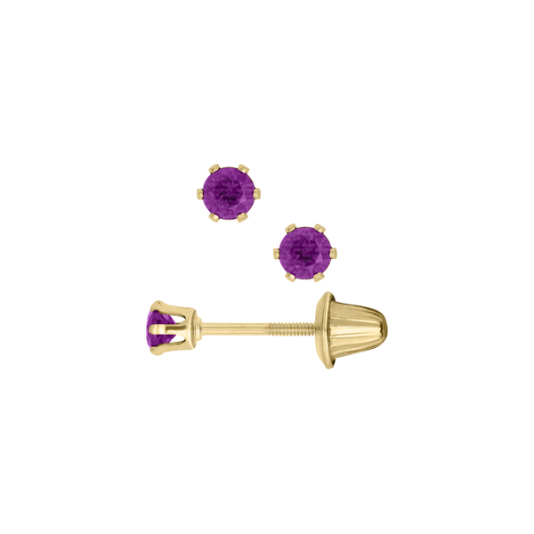 DeScenza Collection Amethyst Earring DeScenza Diamonds Boston, MA