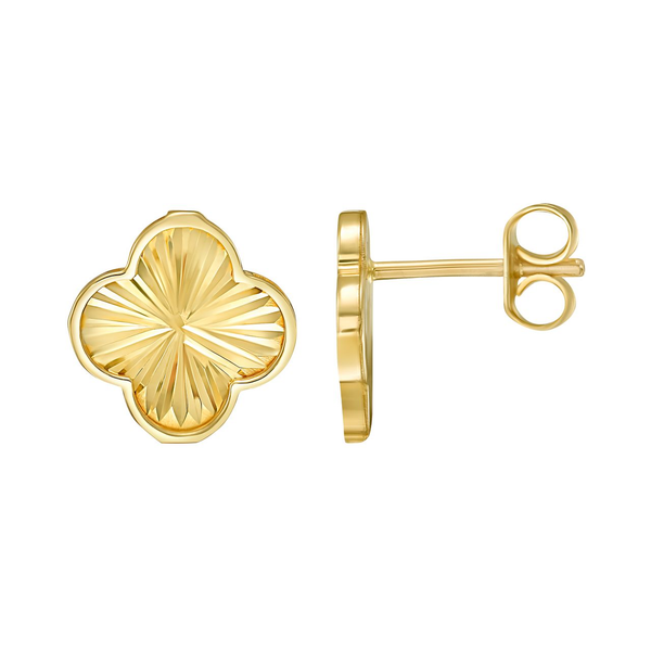 DeScenza Collection Clover Earrings DeScenza Diamonds Boston, MA