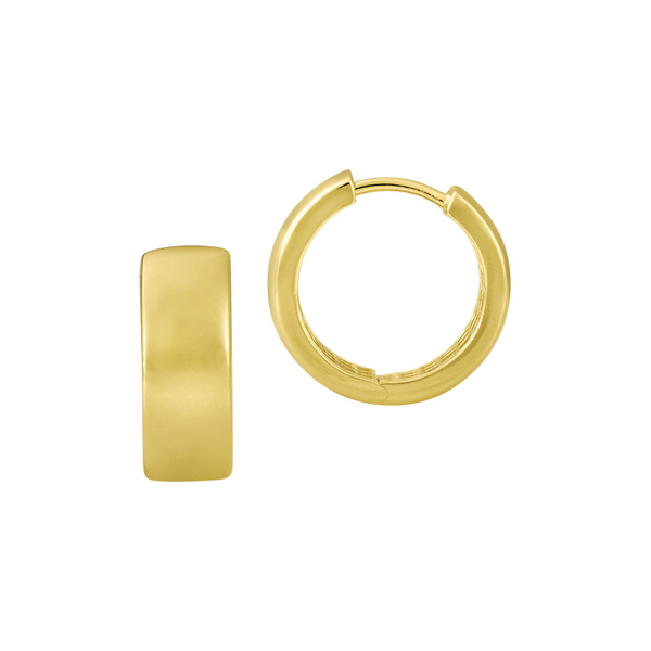 DeScenza Collection Hoop Earrings DeScenza Diamonds Boston, MA