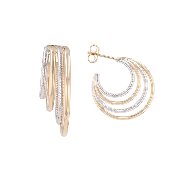 Gold/Color Earrings DeScenza Diamonds Boston, MA