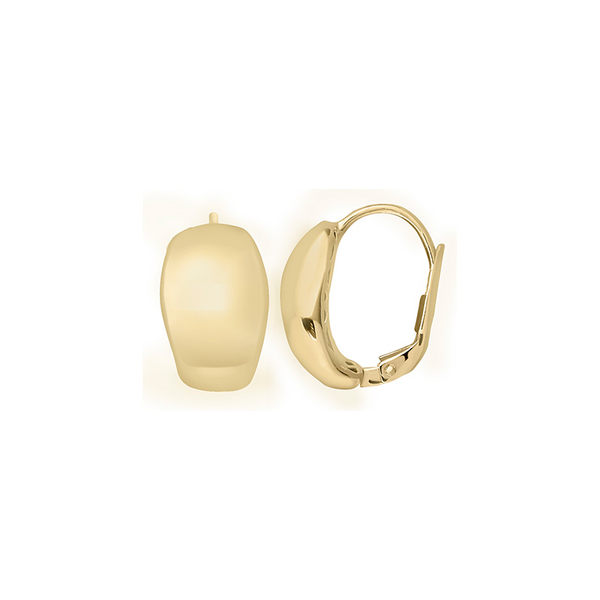 DeScenza Collection Yellow Gold Earring DeScenza Diamonds Boston, MA