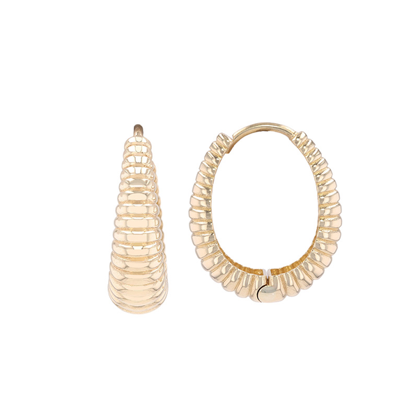 DeScenza Collection Hoop Earrings DeScenza Diamonds Boston, MA