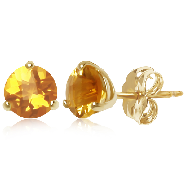 DeScenza Collection Citrine Earrings DeScenza Diamonds Boston, MA