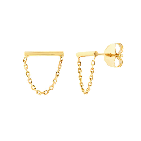 DeScenza Collection Gold Earrings DeScenza Diamonds Boston, MA