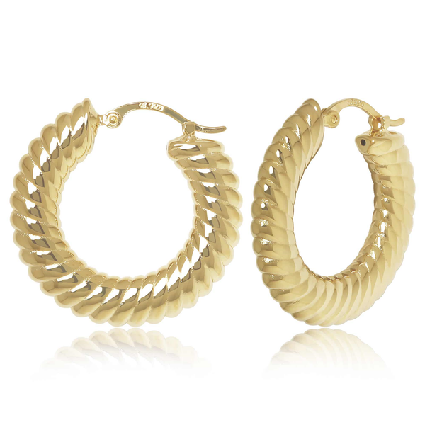 DeScenza Collection Hoop Earrings DeScenza Diamonds Boston, MA