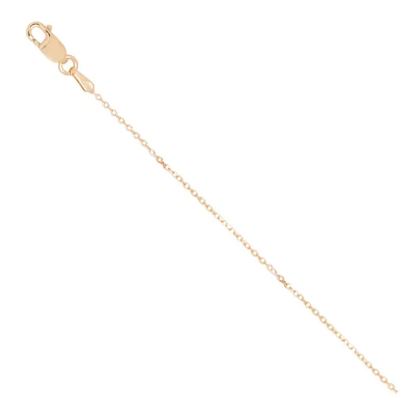 DeScenza Collection Yellow Gold Rolo Chain DeScenza Diamonds Boston, MA