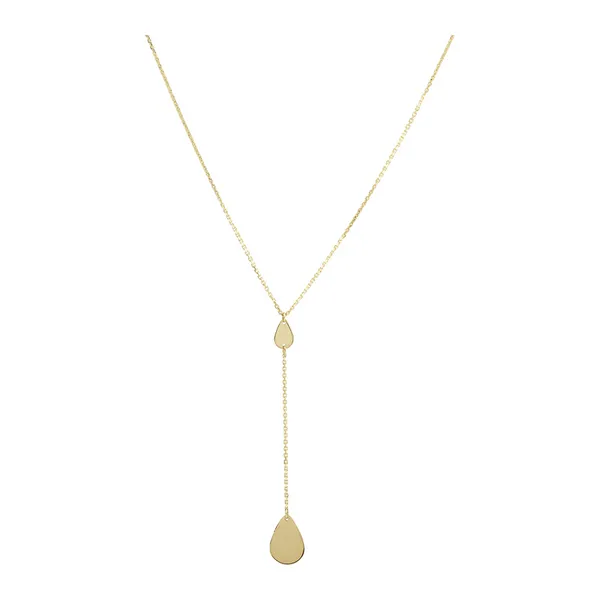 Yellow Gold Necklace DeScenza Diamonds Boston, MA