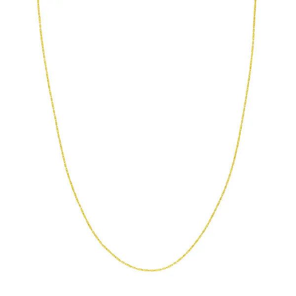 Yellow Gold Necklace DeScenza Diamonds Boston, MA