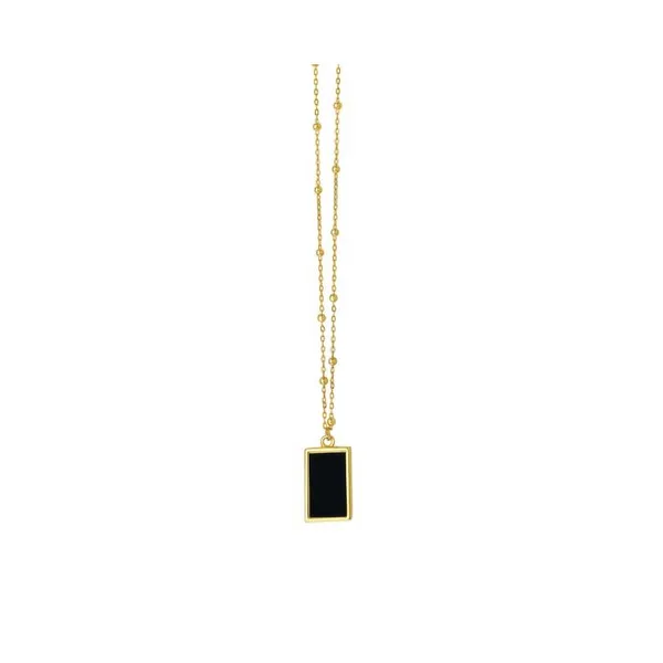 DeScenza Collection Onyx Necklace DeScenza Diamonds Boston, MA