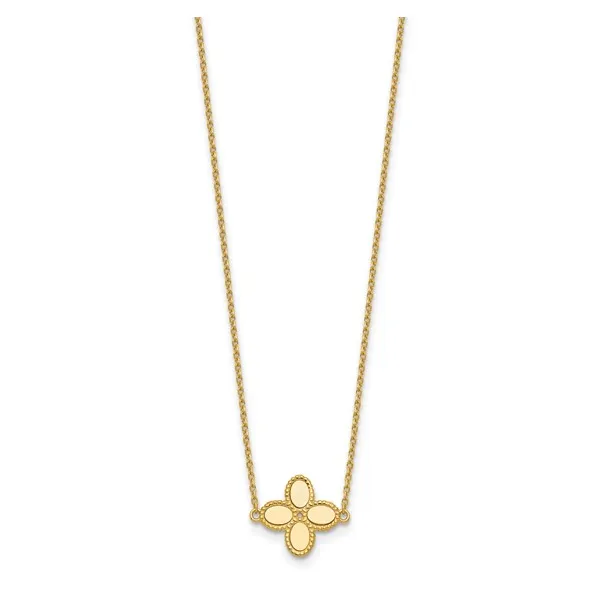 DeScenza Collection Clover Necklace DeScenza Diamonds Boston, MA