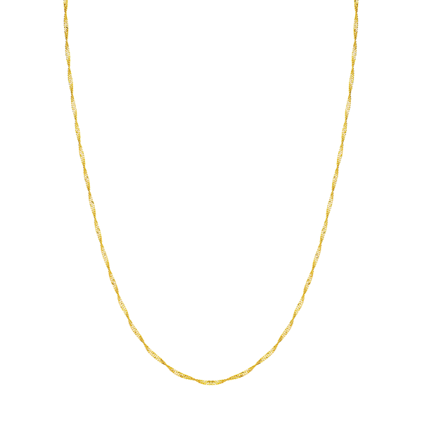 DeScenza Collection Gold Necklace DeScenza Diamonds Boston, MA