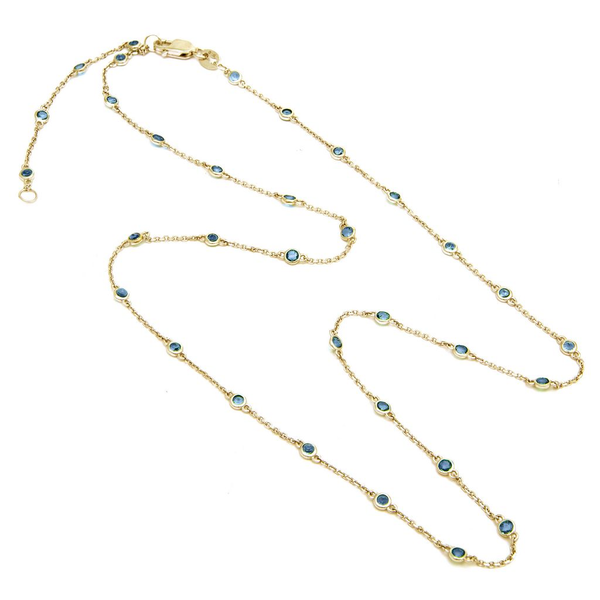 DeScenza Collection Sapphire Necklace DeScenza Diamonds Boston, MA