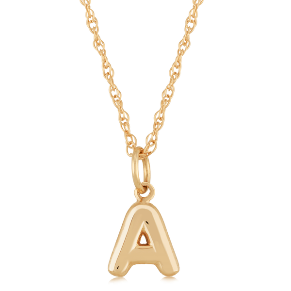 DeScenza Collection Initial Necklace DeScenza Diamonds Boston, MA