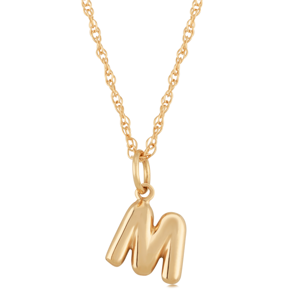 DeScenza Collection Initial Necklace DeScenza Diamonds Boston, MA
