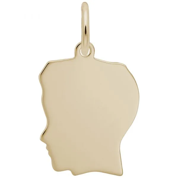 DeScenza Collection Boy Head Charm DeScenza Diamonds Boston, MA