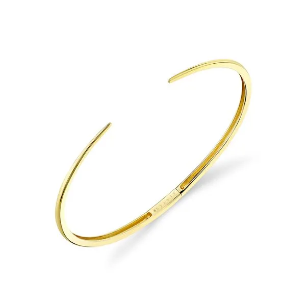 Sylvie Gold Bangle Bracelet DeScenza Diamonds Boston, MA