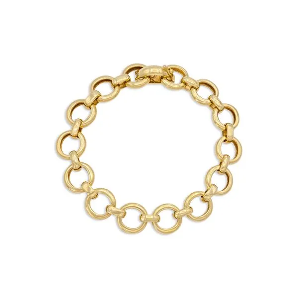 Yellow Gold Bracelet DeScenza Diamonds Boston, MA