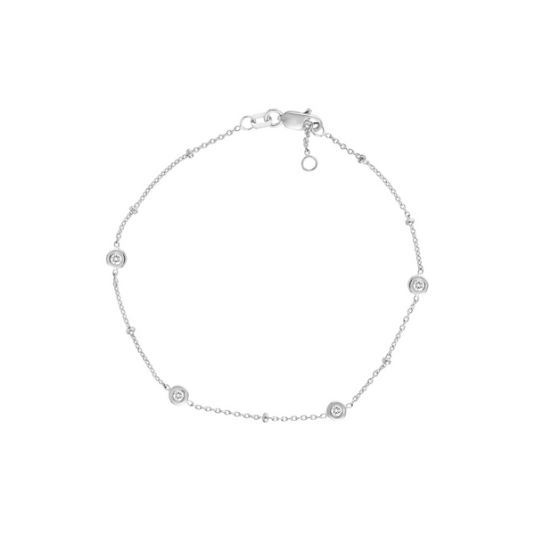 DeScenza Collection Diamond Bezel Bracelet DeScenza Diamonds Boston, MA