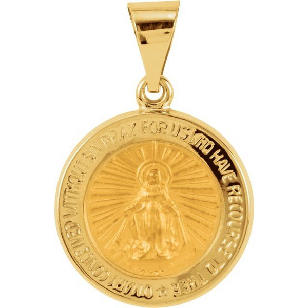 DeScenza Collection Miraculous Medal DeScenza Diamonds Boston, MA