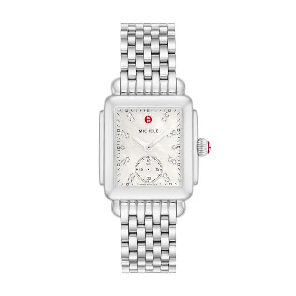 Michele Deco Mid Watch DeScenza Diamonds Boston, MA