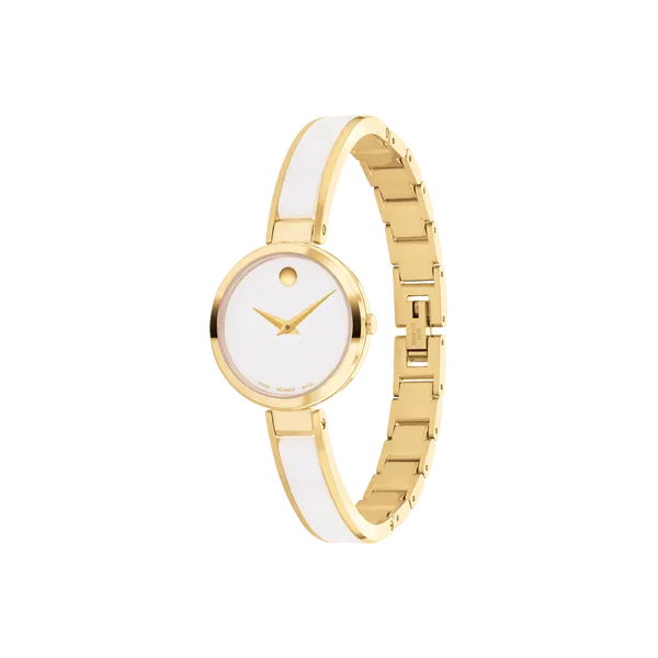 Movado Ladies Moda Watch Image 2 DeScenza Diamonds Boston, MA