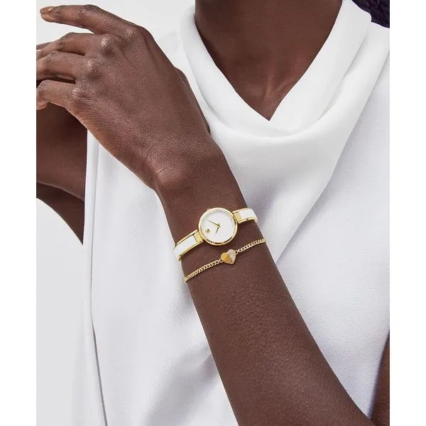 Movado Ladies Moda Watch Image 4 DeScenza Diamonds Boston, MA