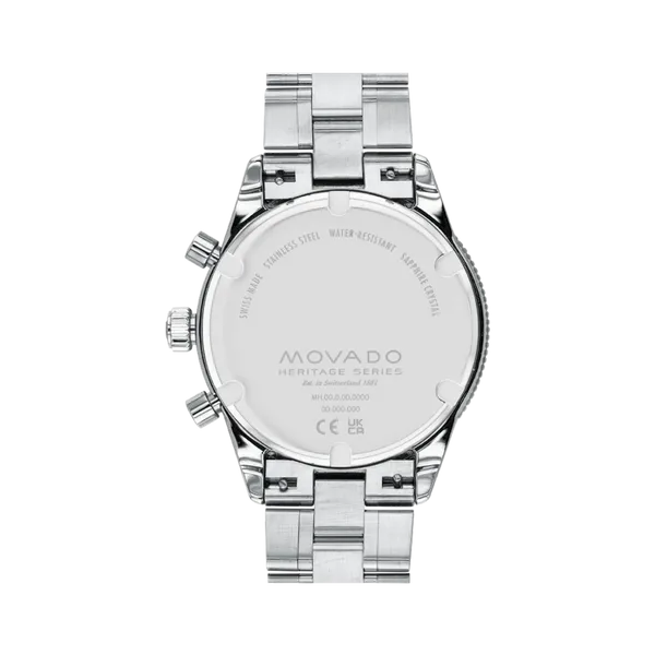 Movado Mens Heritage Series Calendoplan S Watch Image 3 DeScenza Diamonds Boston, MA