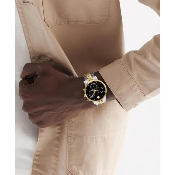 Movado Mens Museum Classic Watch Image 5 DeScenza Diamonds Boston, MA