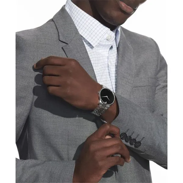 Movado Mens Museum Classic Watch Image 4 DeScenza Diamonds Boston, MA