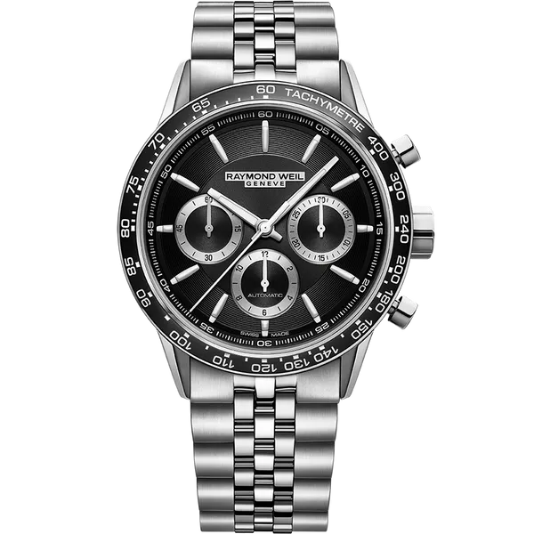 Raymond Weil Mens Freelancer Watch DeScenza Diamonds Boston, MA