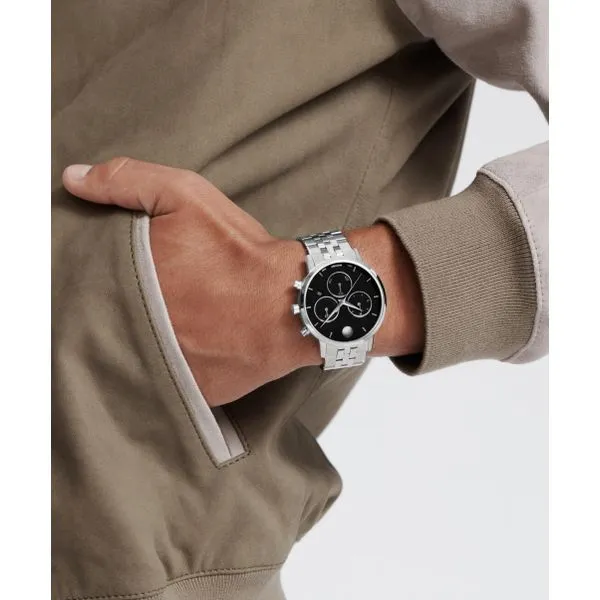 Movado Mens Museum Classic Watch Image 4 DeScenza Diamonds Boston, MA