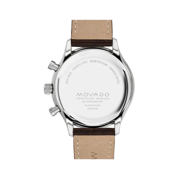 Movado Mens Heritage Series Circa Watch Image 3 DeScenza Diamonds Boston, MA