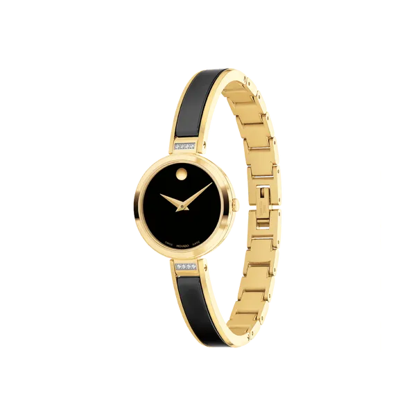 Movado Ladies Moda Watch Image 2 DeScenza Diamonds Boston, MA