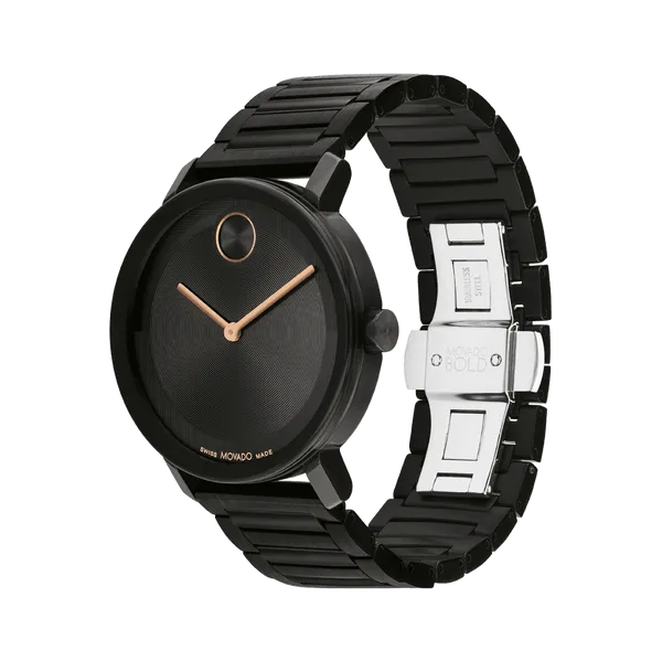Movado Mens Bold Evolution Watch Image 2 DeScenza Diamonds Boston, MA