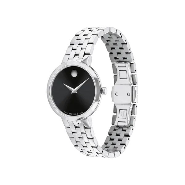 Movado Ladies Museum Classic Watch Image 2 DeScenza Diamonds Boston, MA