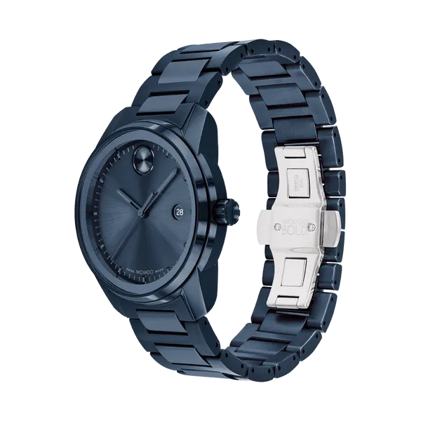 Movado Mens Bold Verso Watch Image 2 DeScenza Diamonds Boston, MA