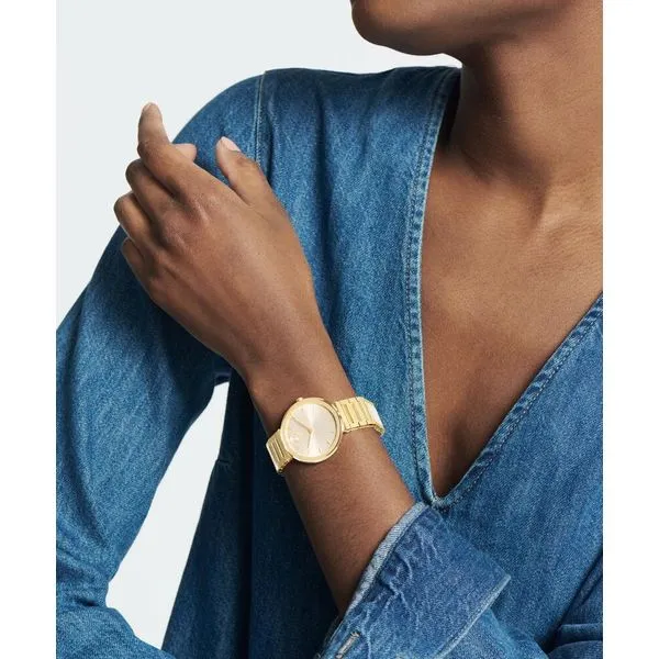 Movado Ladies Bold Horizon Watch Image 5 DeScenza Diamonds Boston, MA