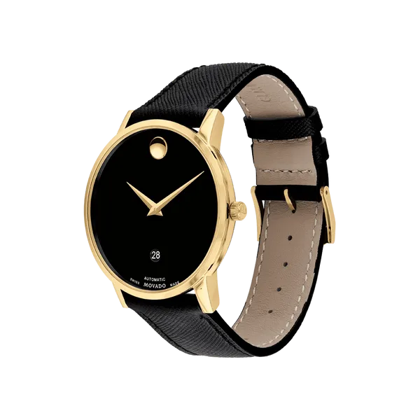 Movado Mens Museum Classic Automatic Watch Image 2 DeScenza Diamonds Boston, MA