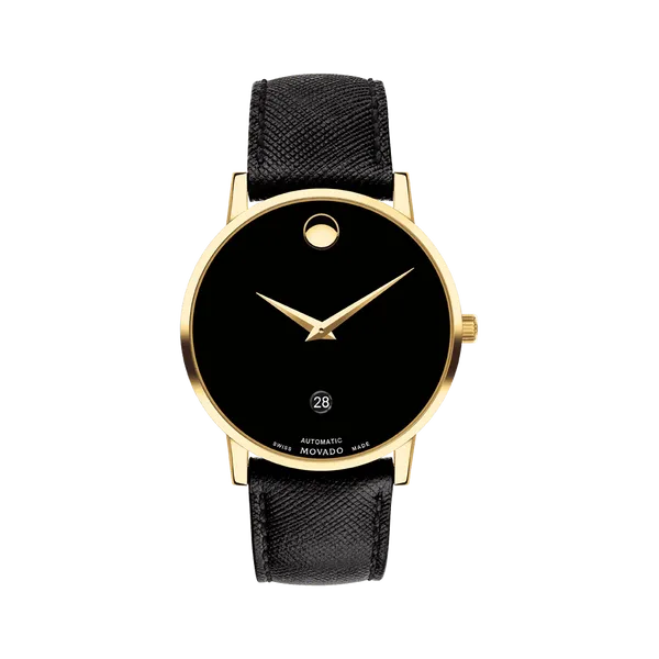 Movado Mens Museum Classic Automatic Watch DeScenza Diamonds Boston, MA