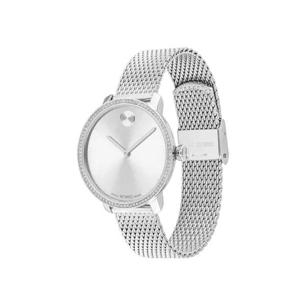 Movado  Ladies BOLD Shimmer Watch Image 2 DeScenza Diamonds Boston, MA