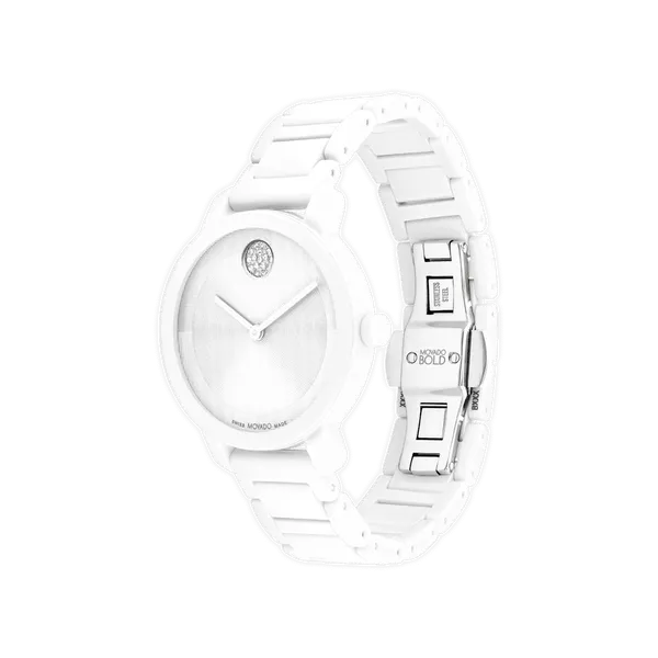 Movado Ladies BOLD Evolution 2.0 Watch Image 2 DeScenza Diamonds Boston, MA